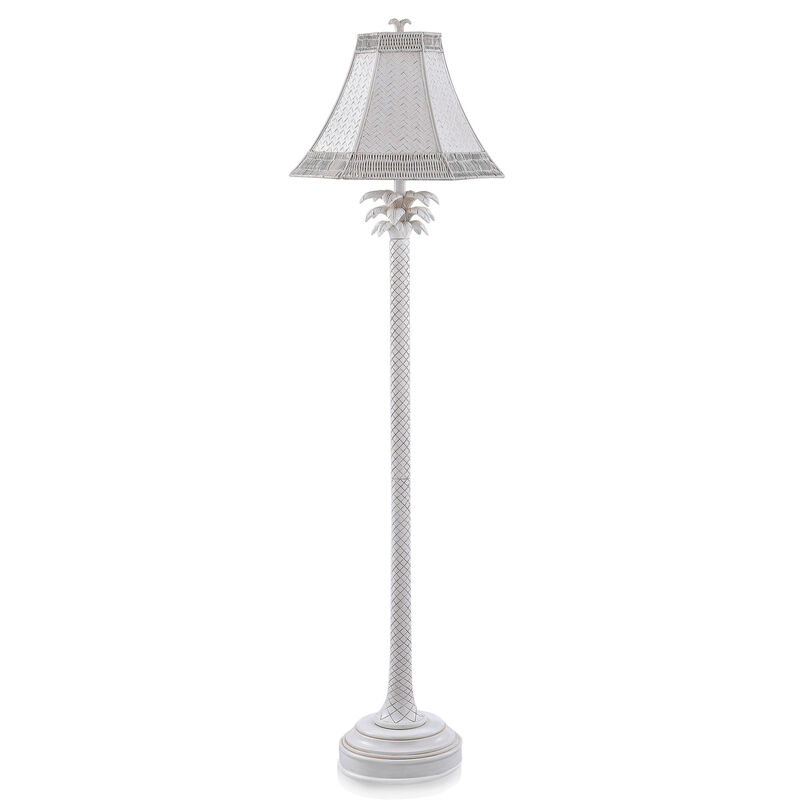 Coastal Palm Floor Lamp (Set of 2)