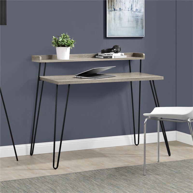 Haven Retro Computer Desk with Riser
