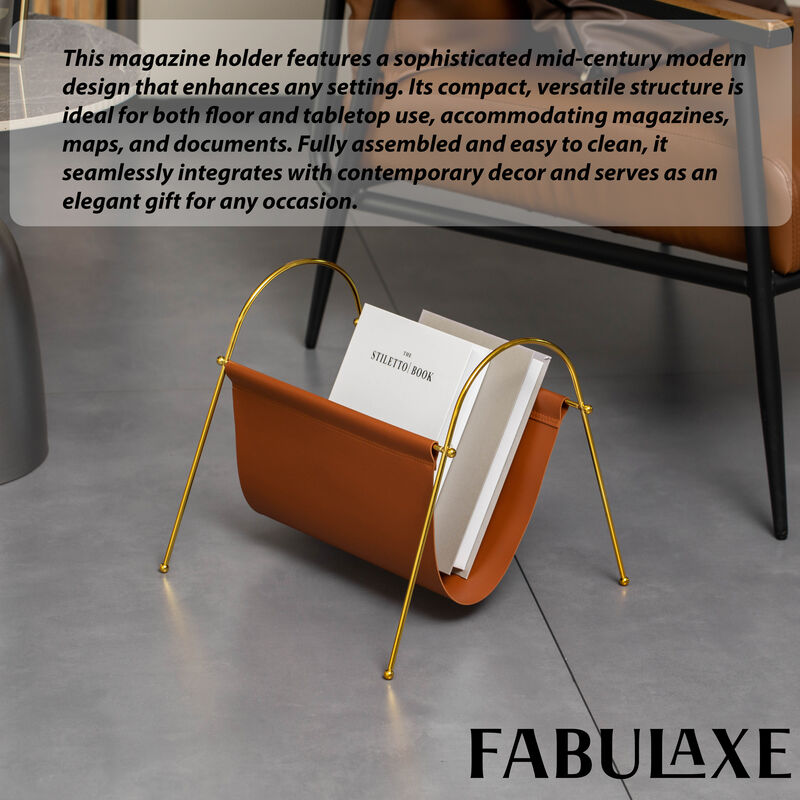 Fabulaxe 12-in MAgazine Rack and Holder