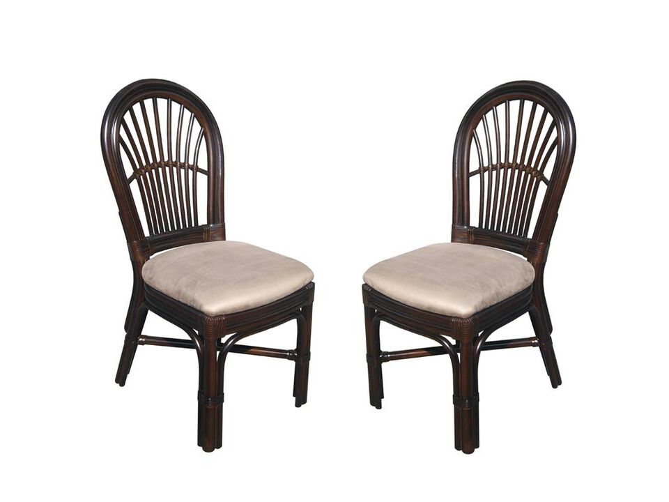 Steffani Rattan Dining Chairs (2pcs)