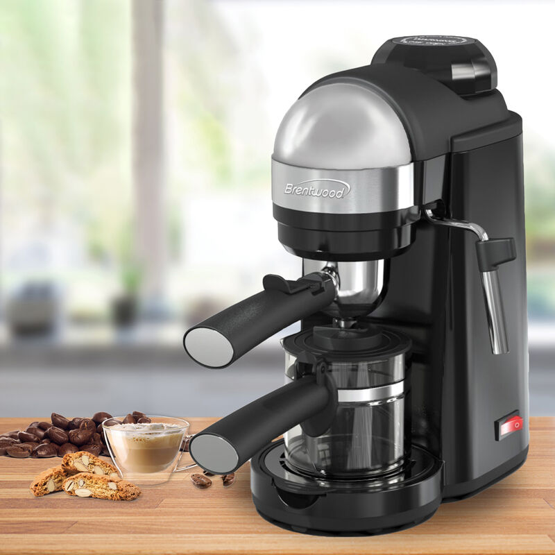 Brentwood GA-135BK Espresso and Cappuccino Maker in Black