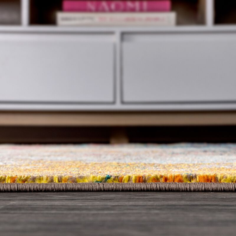 Contemporary Pop Modern Abstract Area Rug