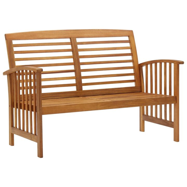 vidaXL Garden Bench 46.9" Solid Acacia Wood