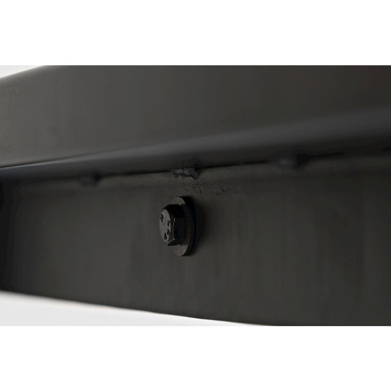 Jofran Pinnacle Modern Loft Iron and Wood Sofa Table
