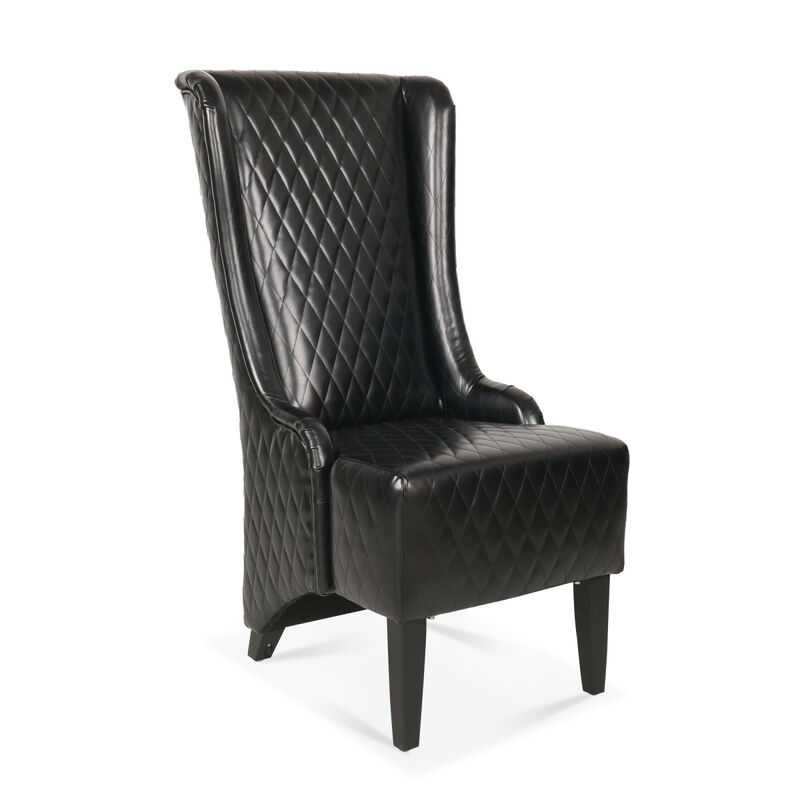 23" Wide Wing Back Chair, Side Chair For Living Room