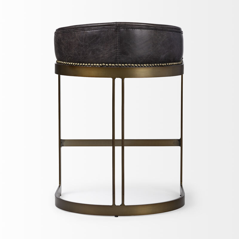 Hollyfield Black Counter Stool