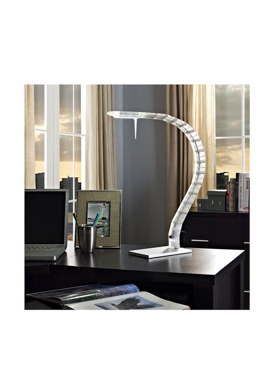 Modway EEI-314-WHI Inspect Table Lamp, 36" x 25" x 25", White