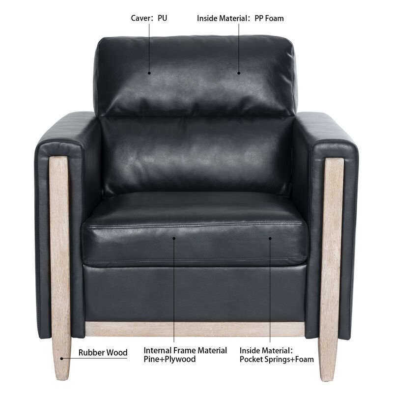 1 Seater Sofa for Living Room - Stylish and Comfortable Single Seat Couch