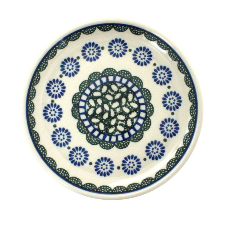 Blue Rose Polish Pottery Maia Saucer