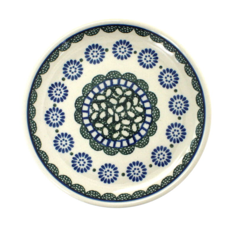 Blue Rose Polish Pottery Maia Saucer