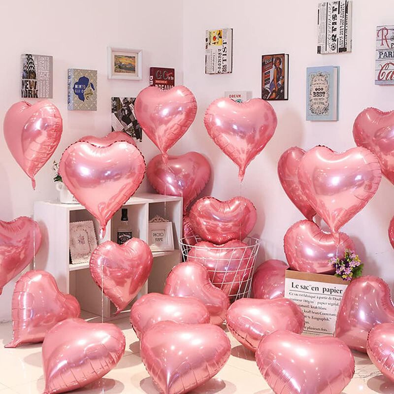 50 Pcs Pink Petals for Valentines Day,Propose Marriage,Wedding Party