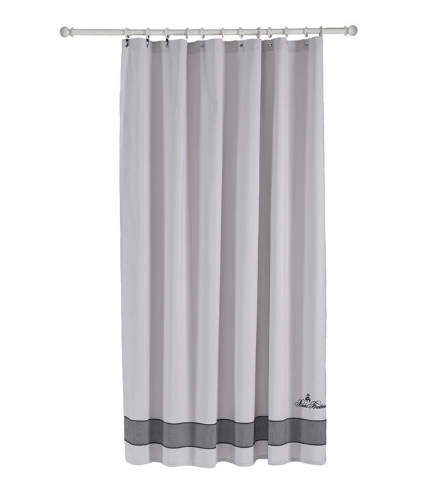 Brooks Brothers Fancy Border Shower Curtain
