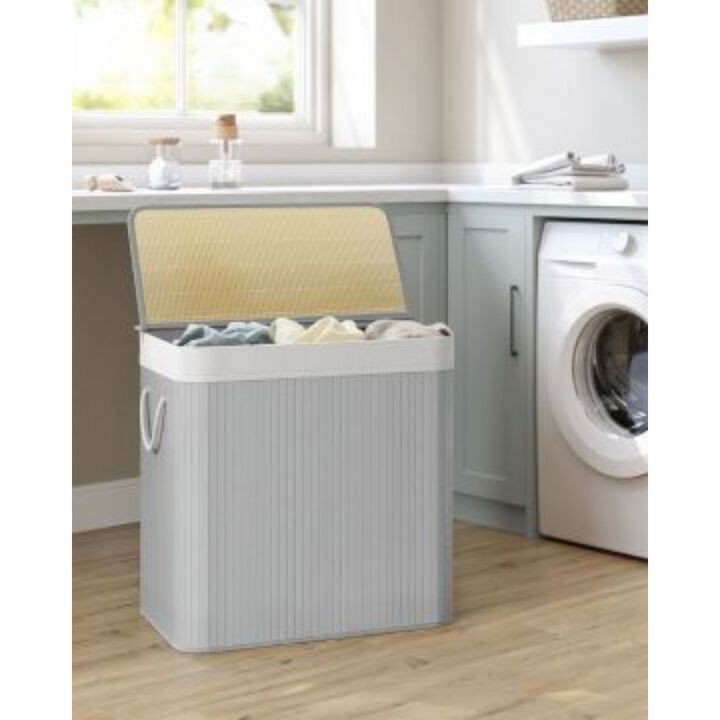 39.6-Gallon Laundry Hamper with Lid Large Capacity
