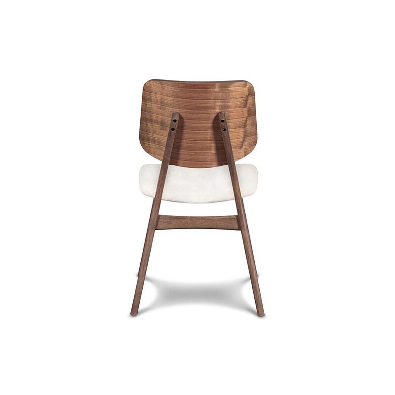 New Classic Furniture Oscar Walnut Solid Wood Dining Chair (Set of 6)