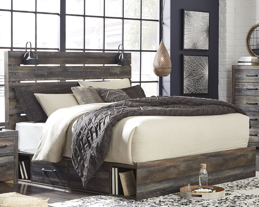 Drystan King Panel Bed