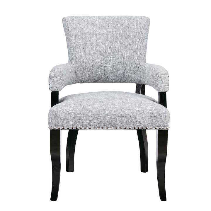 Gracie Mills Manuela Solid Wood framed Dining Arm Chair