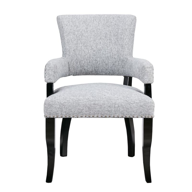 Gracie Mills Manuela Solid Wood framed Dining Arm Chair