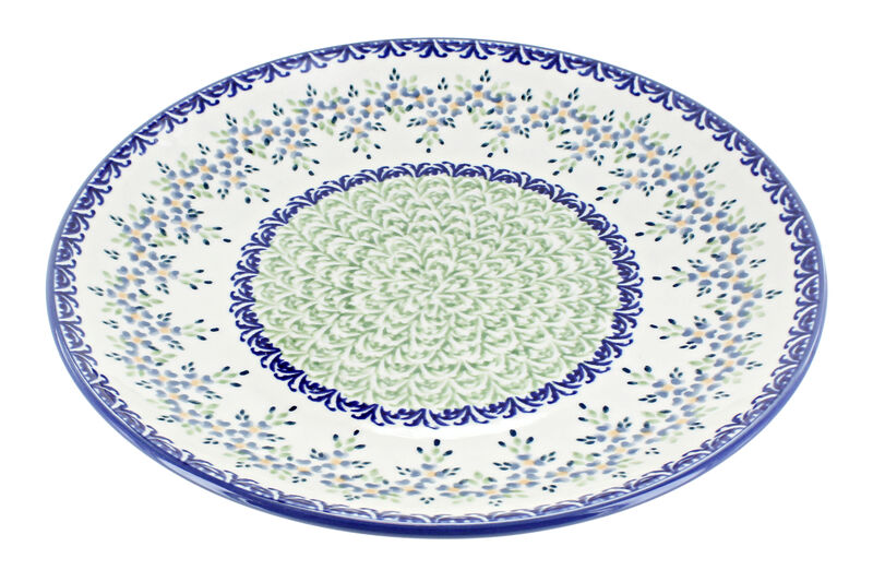Blue Rose Polish Pottery Halsey Dinner Plate