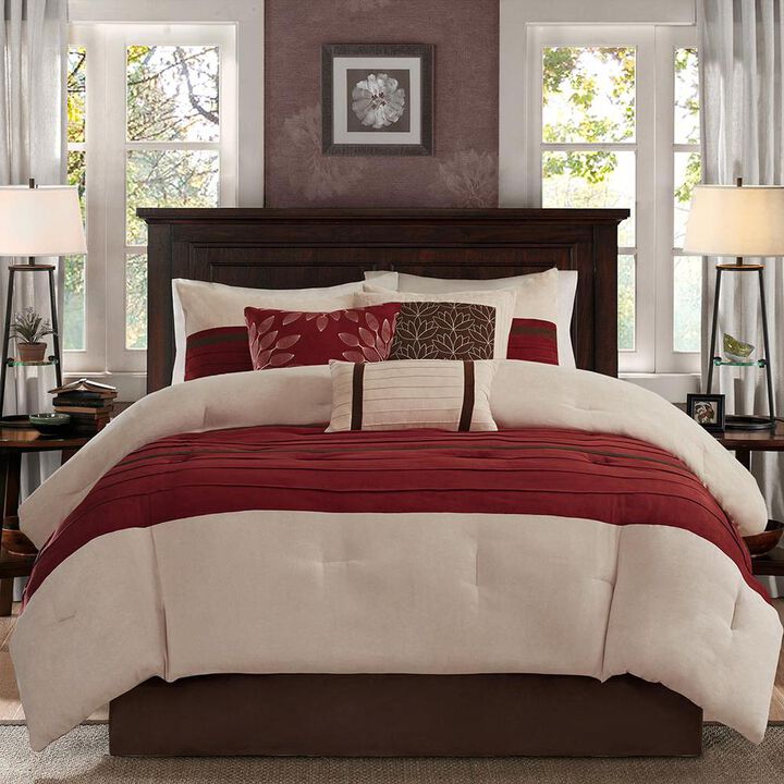 Belen Kox 7-Piece Polyester Microsuede Comforter Set, Belen Kox