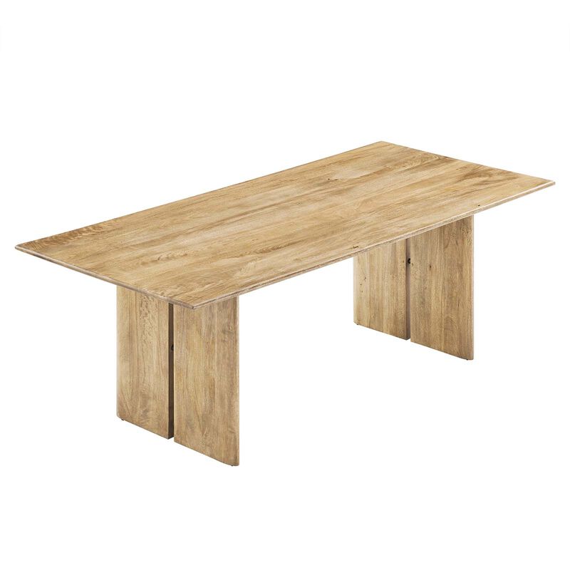 Modway - Amistad 86" Wood Dining Table Walnut