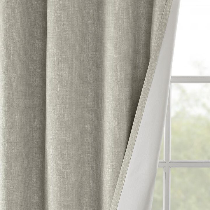 Belen Kox Maya Printed Heathered Blackout Window Panel, Belen Kox