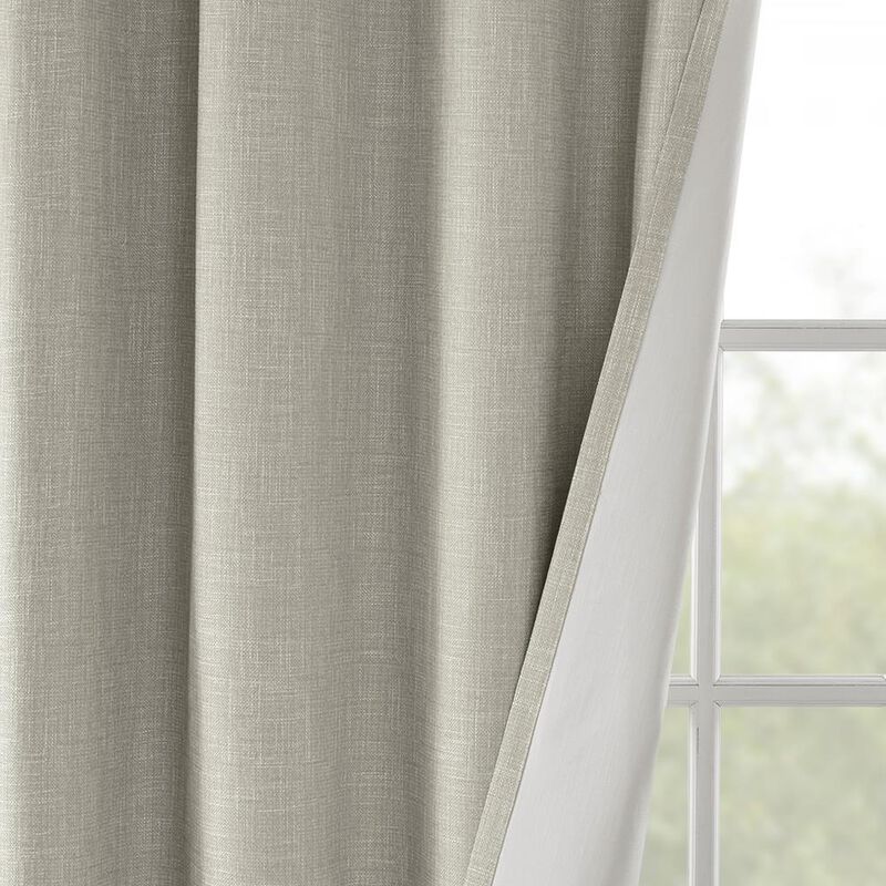 Belen Kox Maya Printed Heathered Blackout Window Panel, Belen Kox