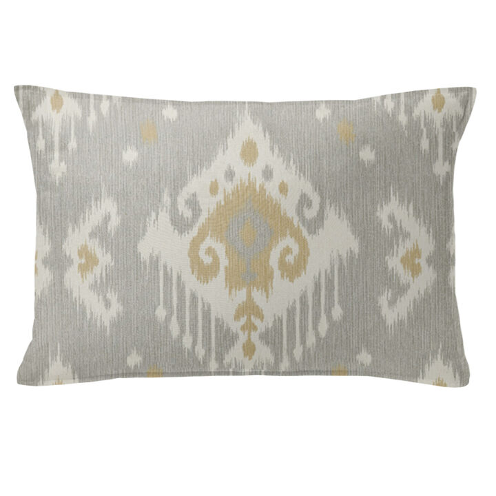 6ix Tailors Fine Linens Mahal Gray Decorative Throw Pillows