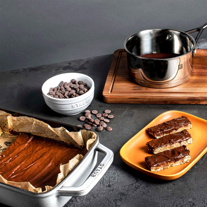 Staub Cast Iron 12-inch x 8-inch Roasting Pan - Matte Black
