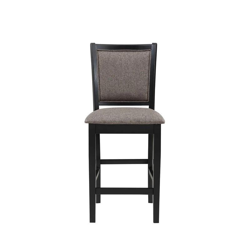 New Classic Furniture Potomac Counter Chair Black  (2 Per Carton)