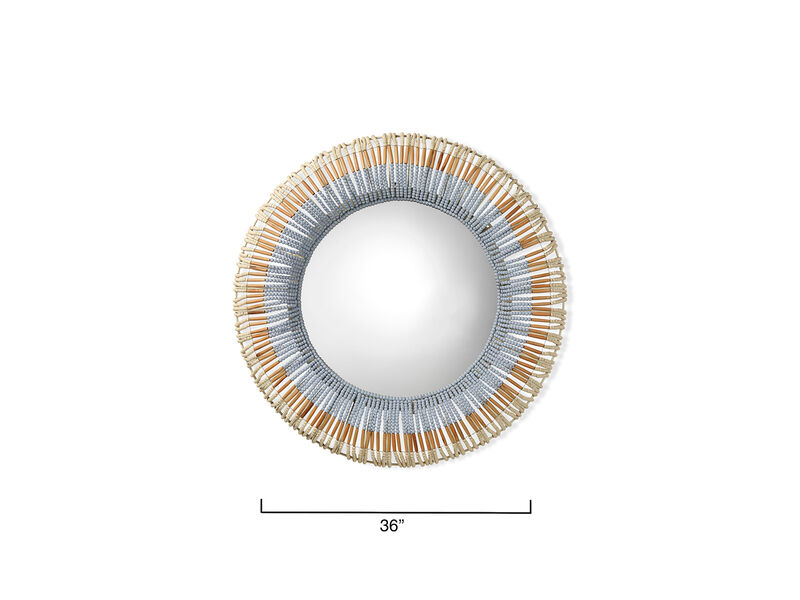 Native Beaded Mirror