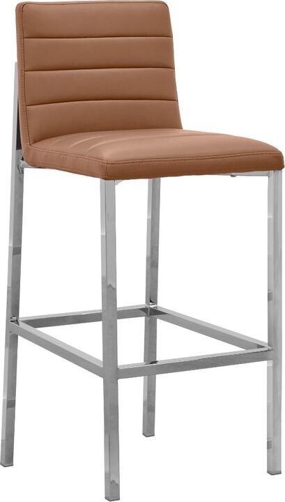 Modus Furniture International|Modus Direct Ship|Amalfi Mtl Bk Br Stl - Cgn/chr|Dining Leather Bs
