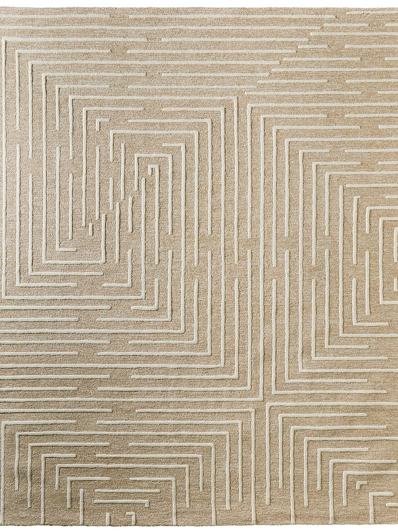 Fenner T8003 Beige/Ivory 8' x 10' Rug By Thom Filcia