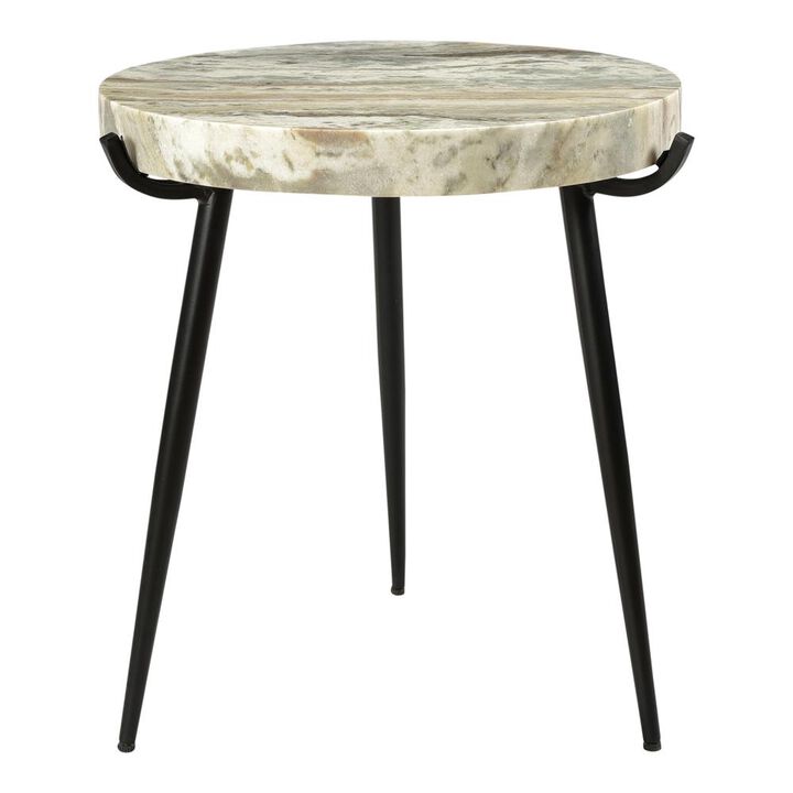 Brinley Marble Accent Table, Belen Kox