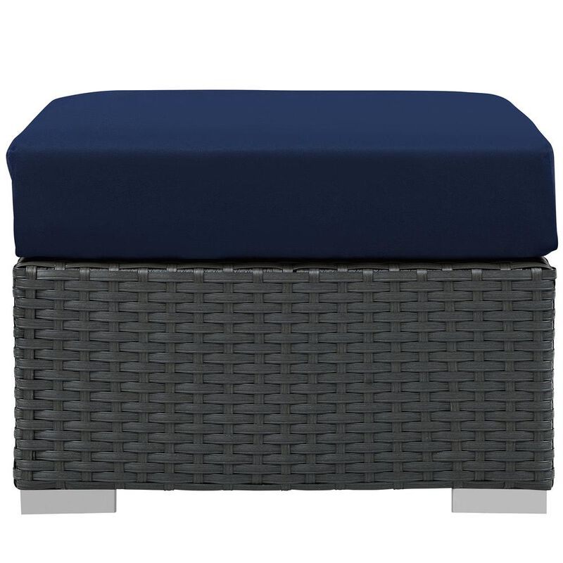 Modway Sojourn Outdoor Patio Sunbrella Ottoman
