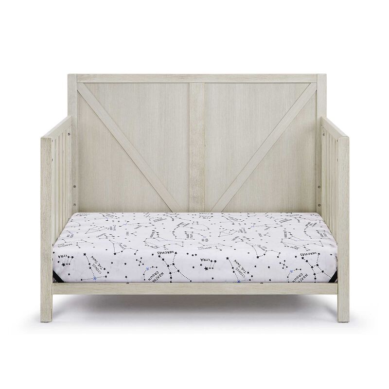 Suite Bebe Barnside 4-in-1 Convertible Crib Washed Gray