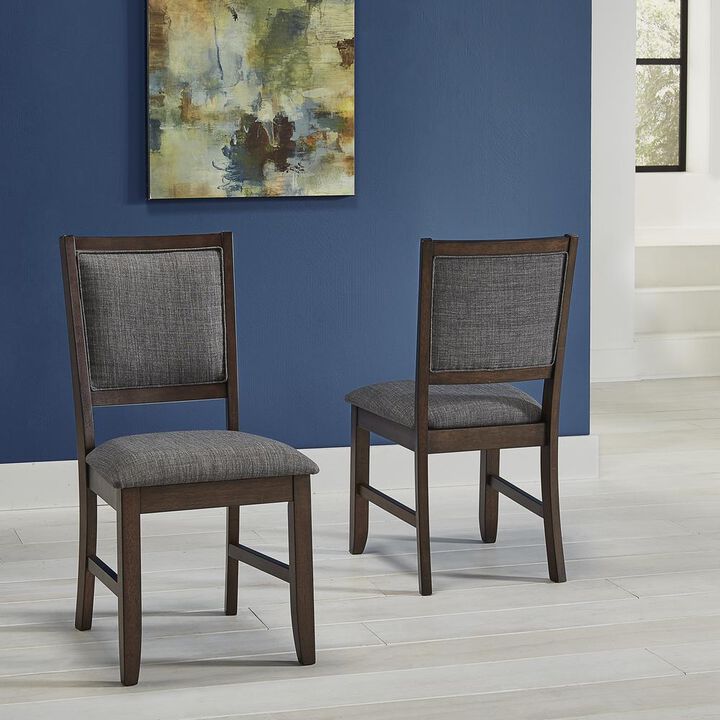 Belen Kox Transitional Upholstered Dining Side Chair Set, Belen Kox