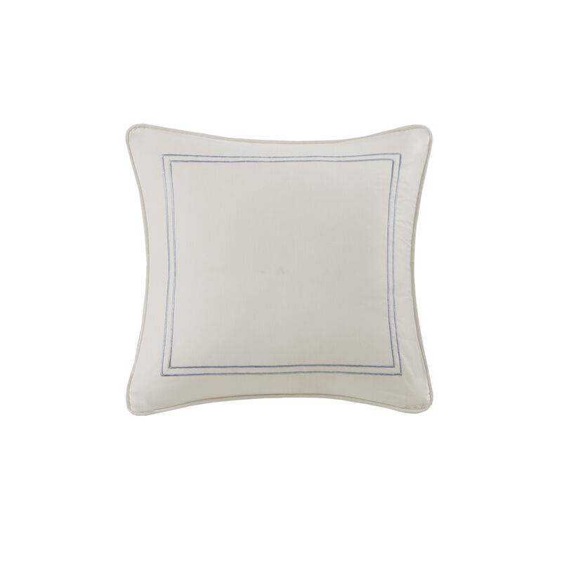 Gracie Mills Christi Paisley Cotton Percale Square Pillow