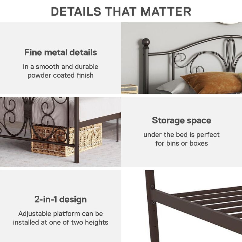 Bradford Metal Bed