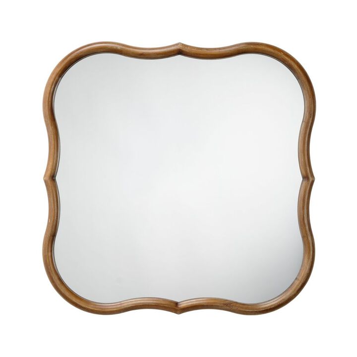 Daisy Wood Wall Mirror