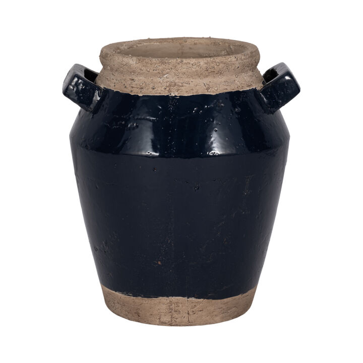 11" Amphora Square Handle Vase