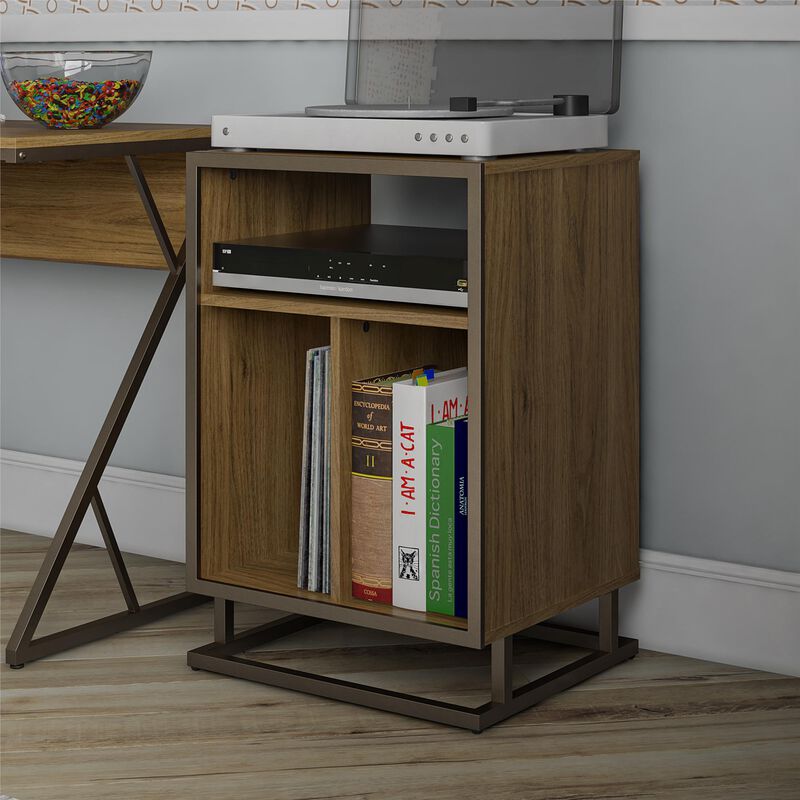 Novogratz Regal Turntable Stand / End Table