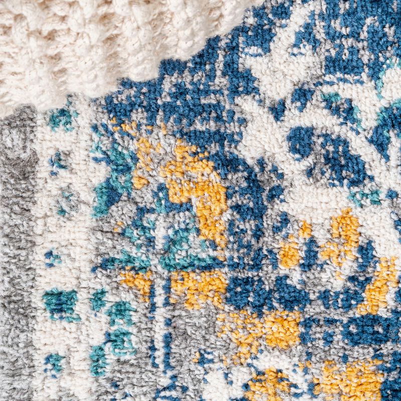 Anaise Ornate Boho Medallion Area Rug