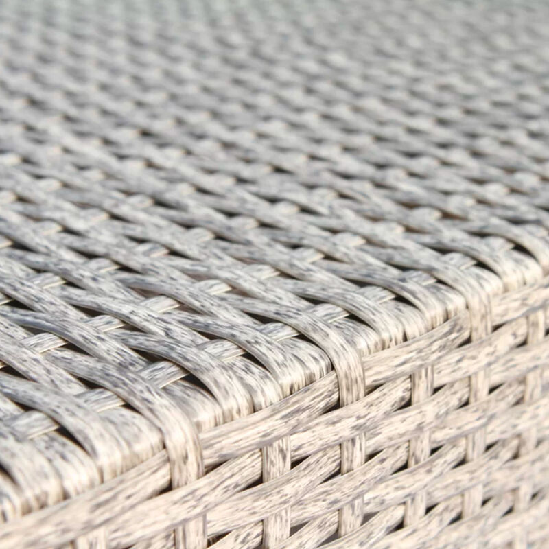 Living Source International Rattan Wicker Fully Assembled 4 - Person Seating Group with Cushions