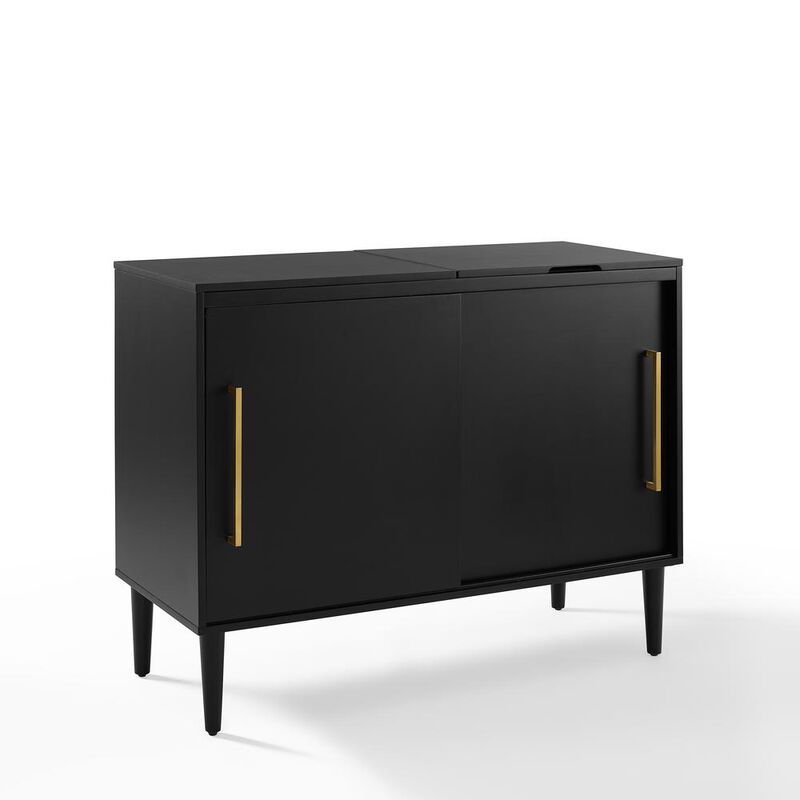 Crosley Furniture Everett Media Console Matte Black