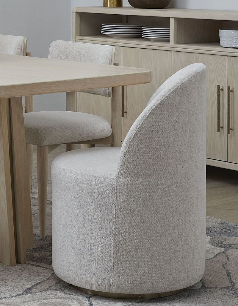 Zinnia Fully Upholstered Swivel Chair