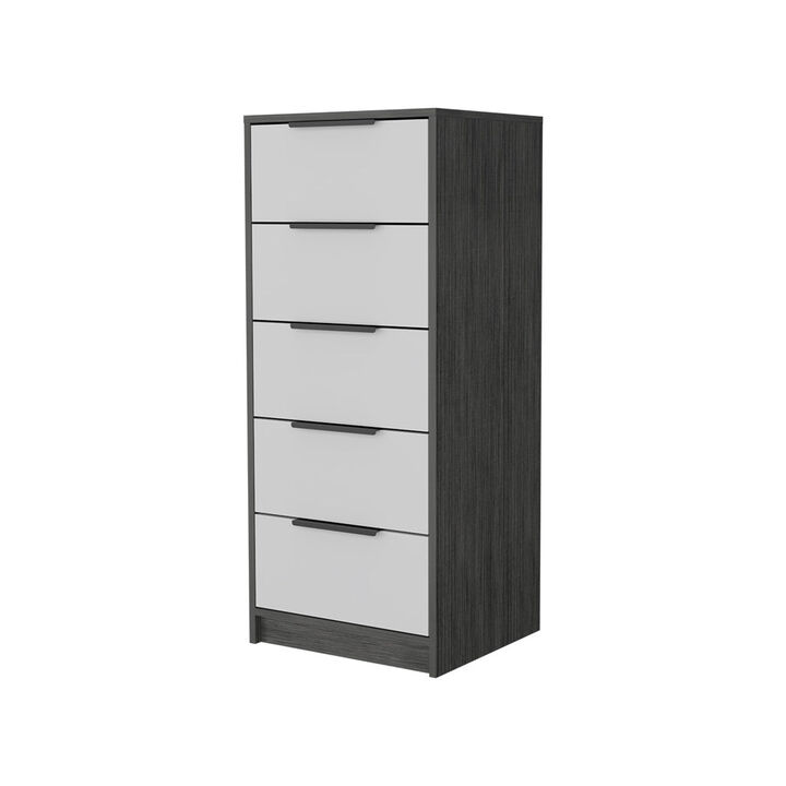 Washington White 5 Drawer Dresser