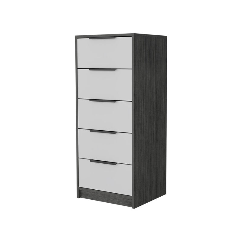 Washington White 5 Drawer Dresser