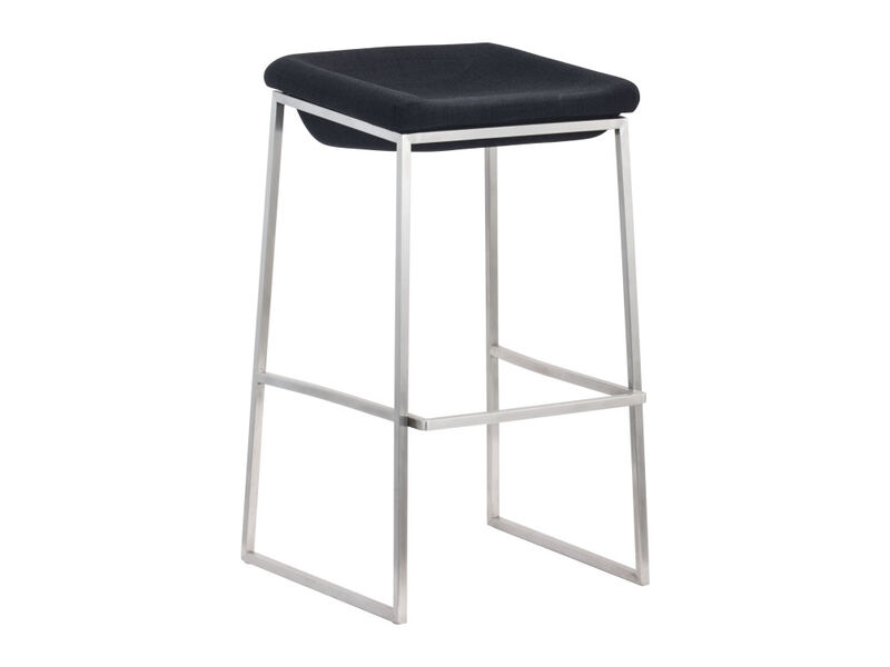 Lids Barstool (Set of 2) Dark Gray