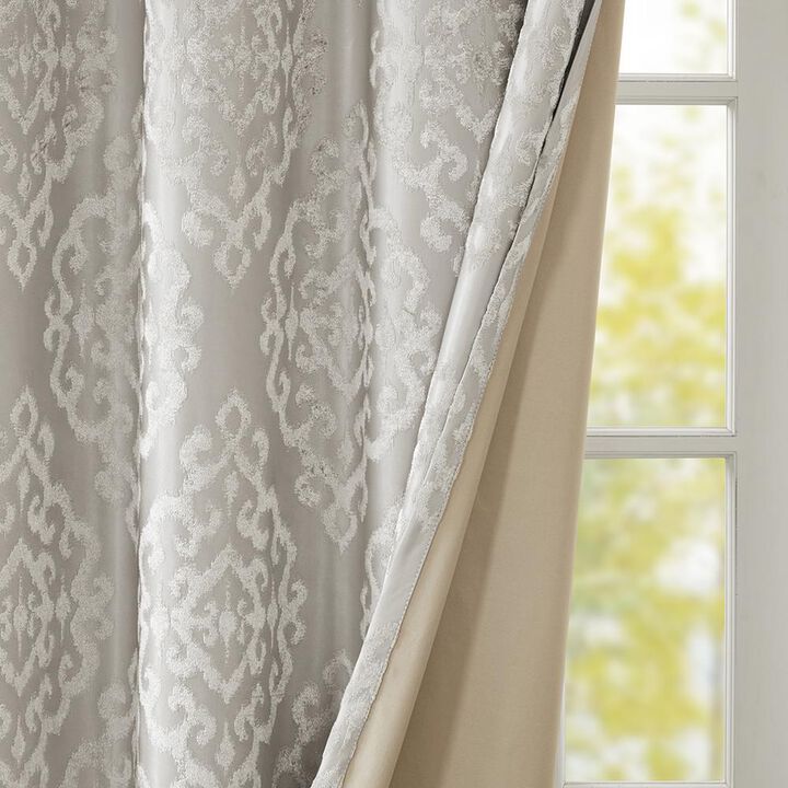 Belen Kox Lovelyge Knitted Total Blackout Window Panel, Belen Kox