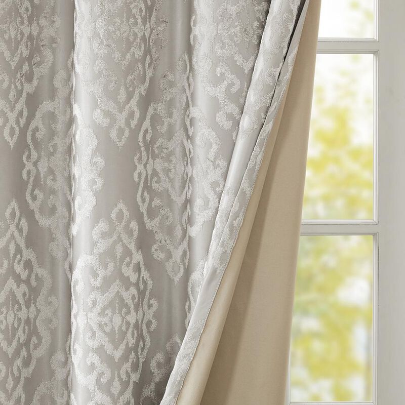 Belen Kox Lovelyge Knitted Total Blackout Window Panel, Belen Kox